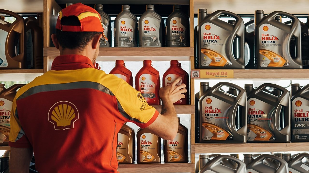Shell Helix շարժիչի յուղեր